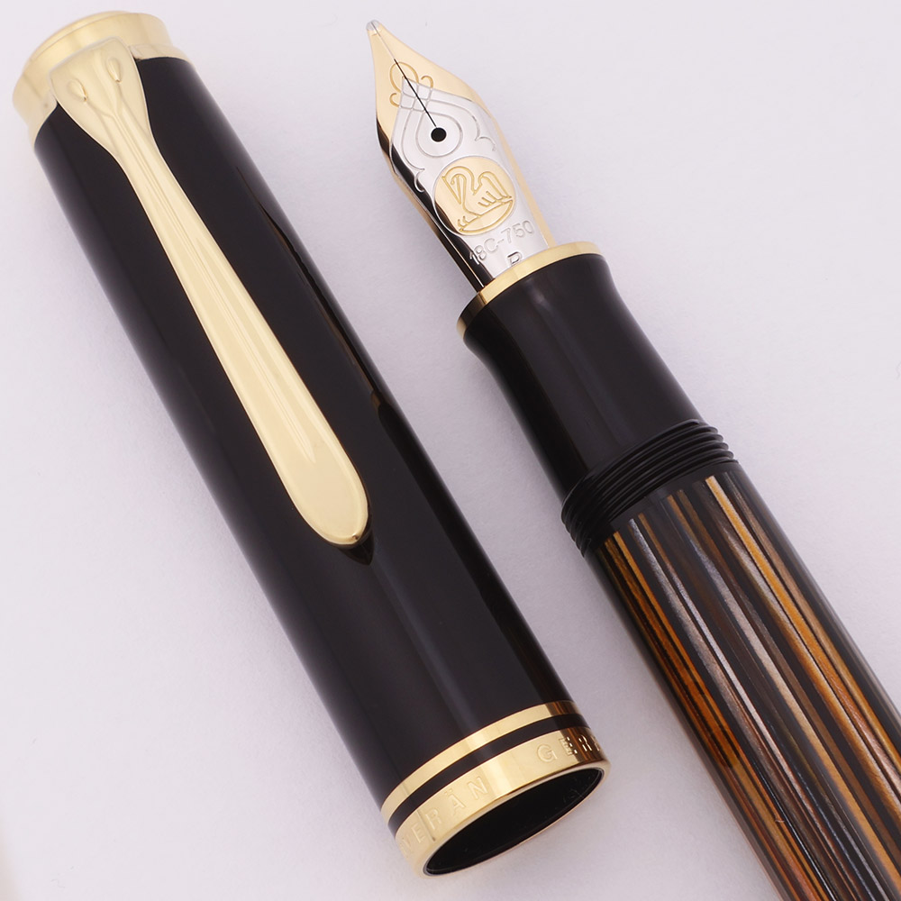 Pelikan M800 Souveran 2013 SE Fountain Pen - Brown Tortoiseshell w